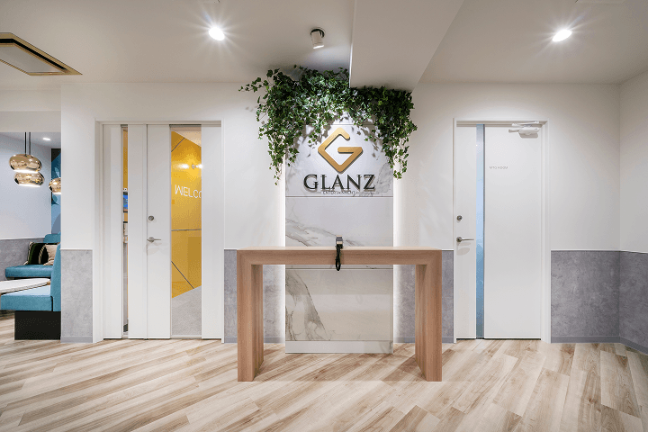 Glanz株式会社の内観